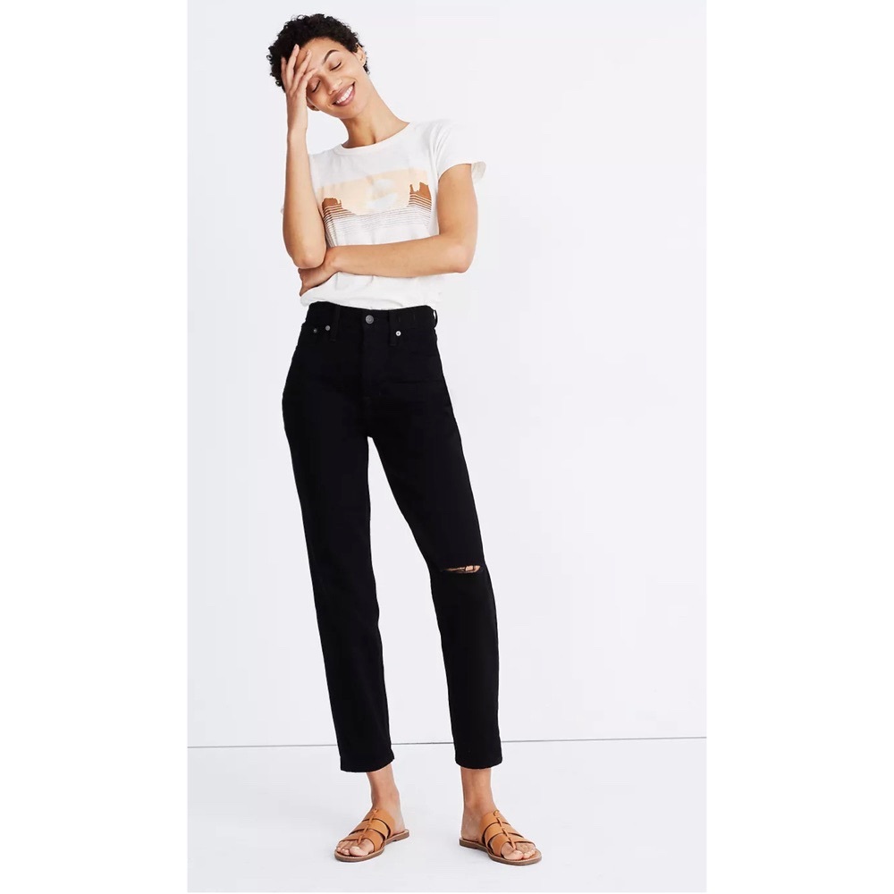 Madewell The Perfect Vintage Jean in Stone Black